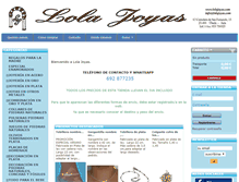 Tablet Screenshot of lolajoyas.com